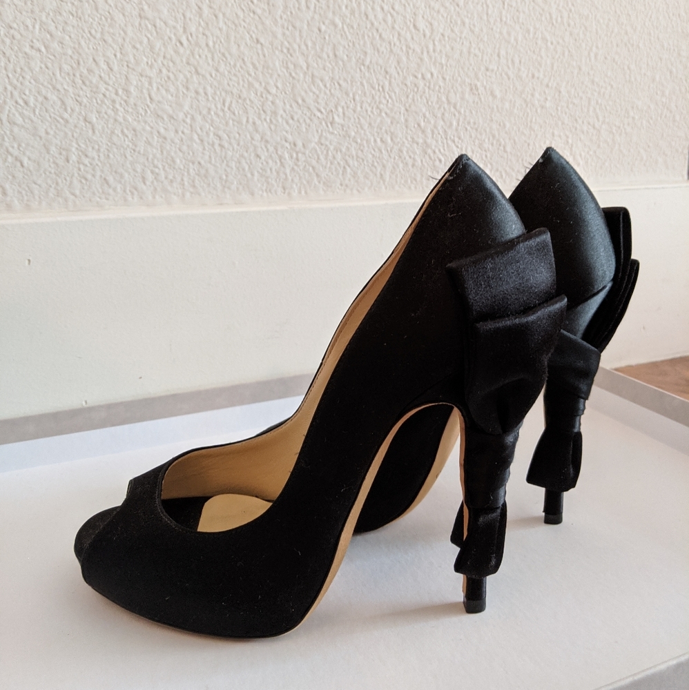 Jimmy Choo Open Toe Pumps